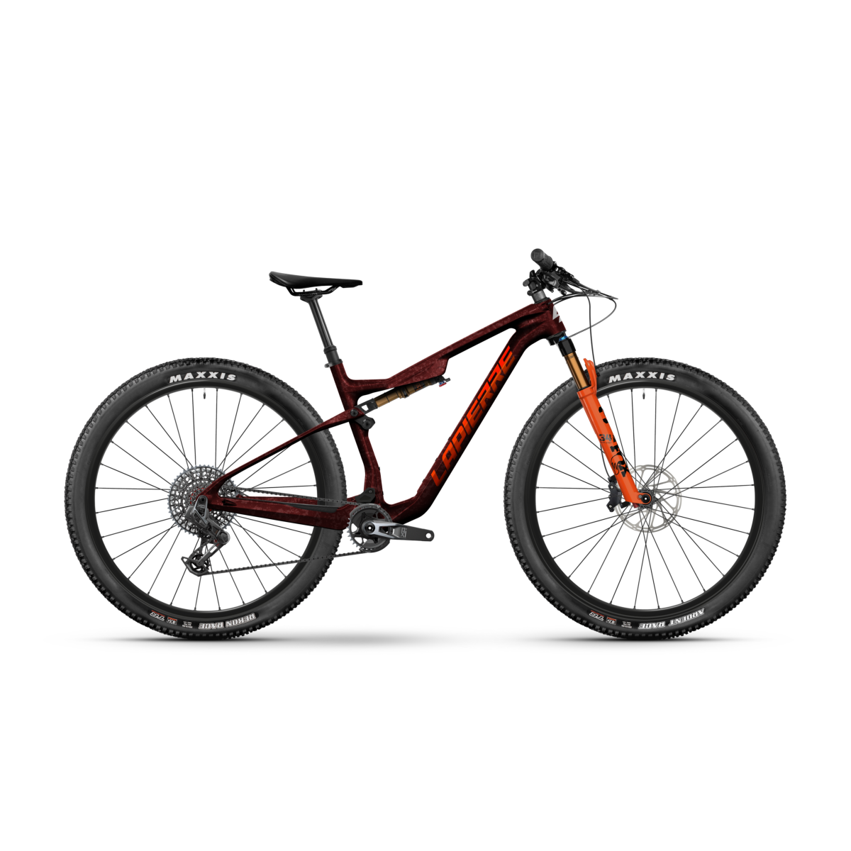 VTT Tout-Suspendu LAPIERRE XRM 10.9 Translucide Carmin