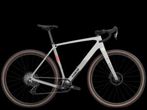 Vélo gravel carbone TREK Checkpoint SL 6 AXS 3e gén. Era White/Buff Beige