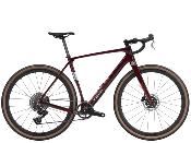 Vlo gravel carbone TREK Checkpoint SL 7 AXS 3e gn. Dark Red Carbon Red Smoke Splatter