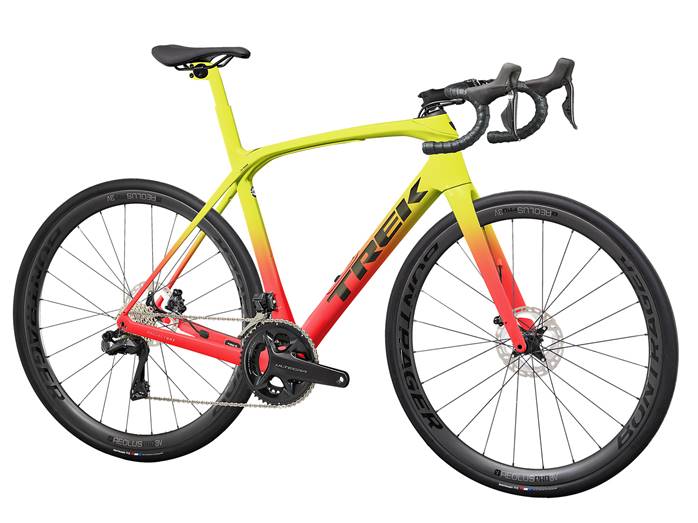 Vélo Route TREK Domane SLR 7 Ultegra Di2 Corail Jaune