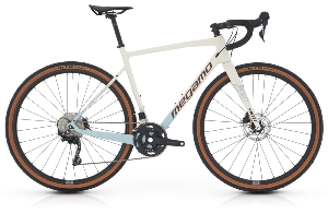 Vélo Gravel MEGAMO West 15 GRX 2x10v Beige