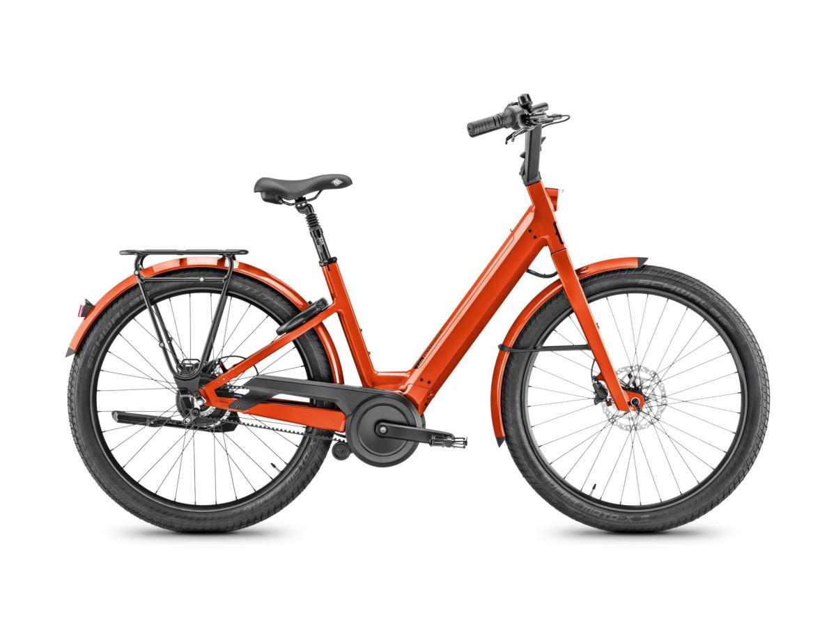 Vélo électrique MOUSTACHE Lundi 27.6 Terracotta Brillant 500Wh