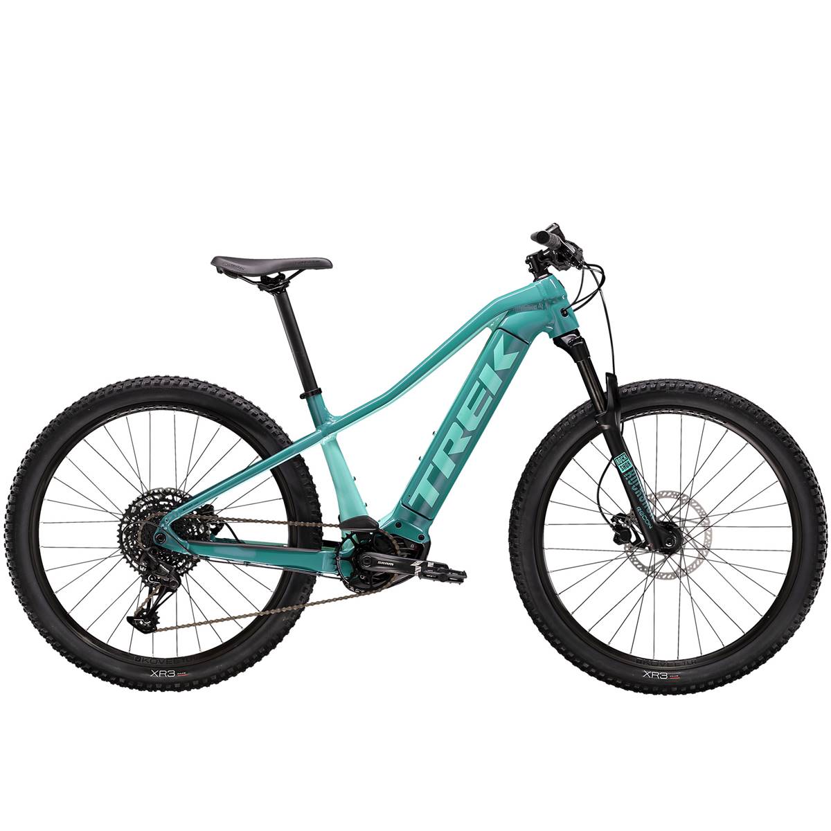 VTT électrique femme TREK Powerfly 5 Vert Miami (2020) pas cher ...