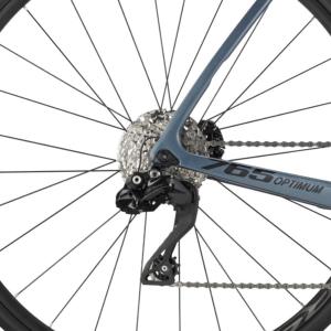 Vélo Route LOOK 765 Optimum Charcoal 105 Di2 12v Bleu Gris Satin