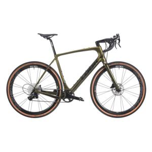 Vélo LOOK 765 Gravel RS Metallic Hope Green Satin Ekar 1x13