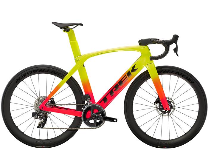Vélo Route TREK Madone SLR 6 eTap Corail Jaune