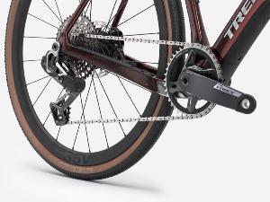 Vélo gravel carbone TREK Checkpoint SL 7 AXS 3e gén. Dark Red Carbon Red Smoke Splatter