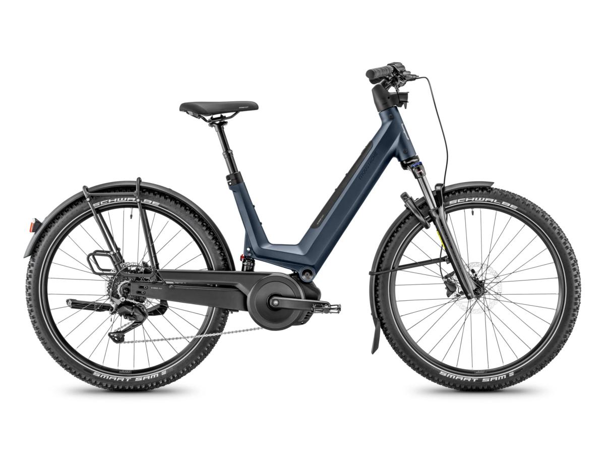 VTC électrique MOUSTACHE Xroad 2 FS Marine Blue Light 540Wh