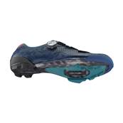 Chaussures Gravel Femmes SHIMANO RX8 Bleu Navy