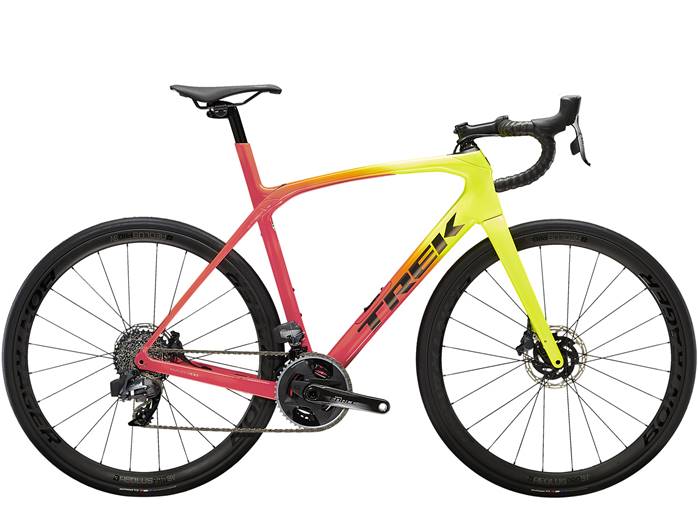 Vélo Route TREK Domane SLR 7 eTap Corail Jaune
