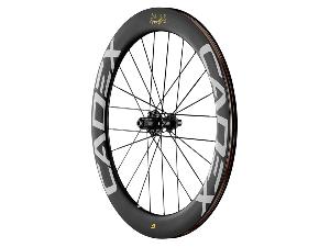 Roues carbone CADEX 42/65 Disc Tubeless Edition Gold Signature