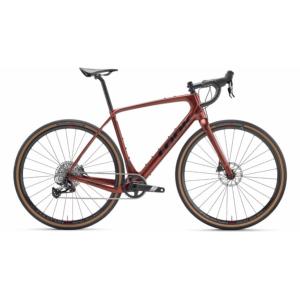 Vélo Carbone LOOK 765 Gravel Red Dust Metallic Satin