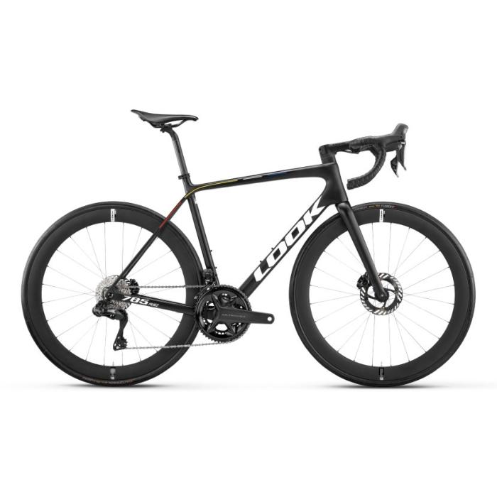 Vélo Route LOOK 785 Huez 2 Disc Ultegra Di2 ProTeam Noir R50D