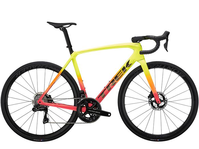 Vélo Route TREK Emonda SLR 9 Dura-Ace Di2 Corail Jaune