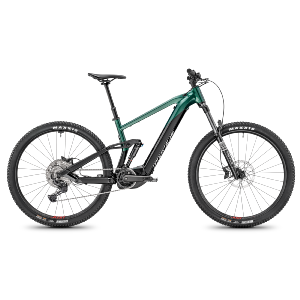 VTT électrique MOUSTACHE Trail 150.2 Noir / Vert anglais brillant 750Wh