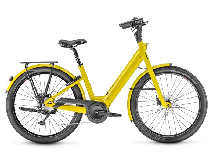 Vélo de ville électrique MOUSTACHE Lundi 27.3 500Wh Curry Brillant (2022)