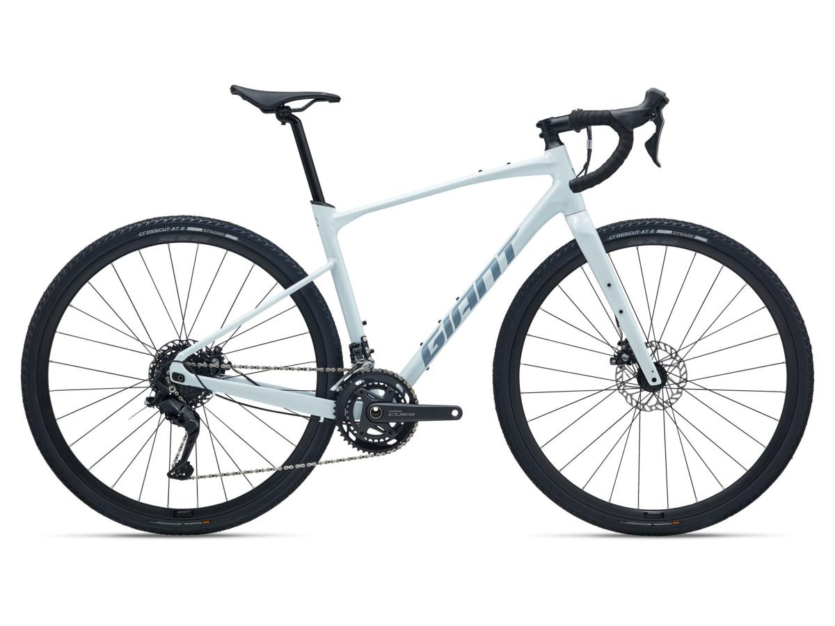 Vélo Gravel GIANT Revolt 2 Icicle White Cues 2x9v