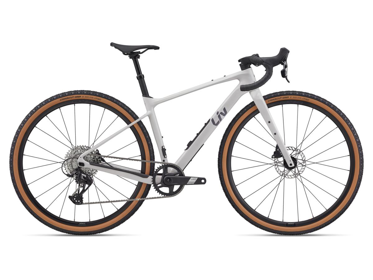 Vélo gravel femmes LIV Devote Advanced 1 Lavender Blush SRAM Apex XPLR
