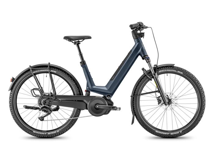 VTC électrique MOUSTACHE Xroad 2 FS Marine Blue Light 540Wh
