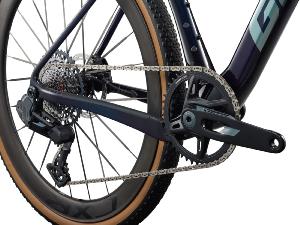 Vélo gravel carbone GIANT Revolt Advanced SL 2 Deep Lagoon SRAM Rival AXS