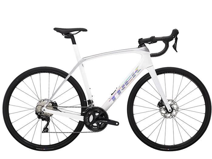 Vélo Route TREK Domane SL 5 Blanc Quicksilver