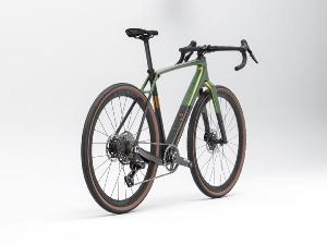 Vélo gravel carbone TREK Checkpoint SL 7 AXS 3e gén. Satin Chameleon Green Dark Web