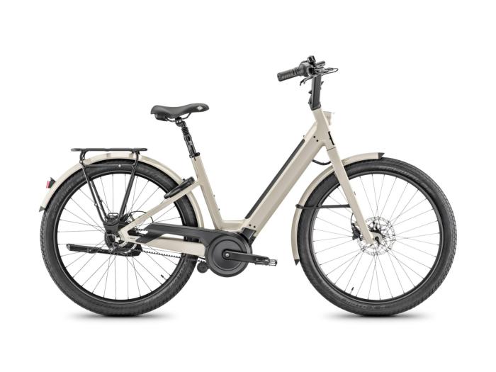 Vélo électrique MOUSTACHE Lundi 27.6 Gris Pierre Brillant 500Wh