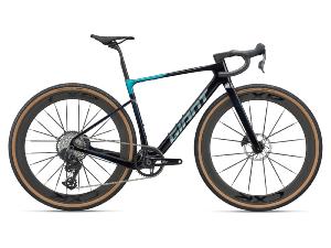 Vélo gravel carbone GIANT Revolt Advanced SL 2 Deep Lagoon SRAM Rival AXS