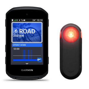 Pack Compteur GPS GARMIN Edge 550 + Radar intelligent Varia RTL515