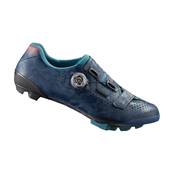 Chaussures Gravel Femmes SHIMANO RX8 Bleu Navy