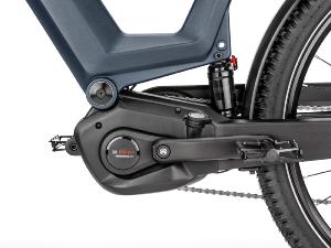 VTC électrique MOUSTACHE Xroad 2 FS Marine Blue Light 540Wh