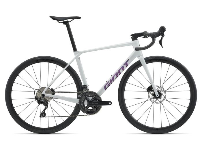 Vélo Route GIANT TCR Advanced 2 Pearl White Night 105 2x12v (2027)