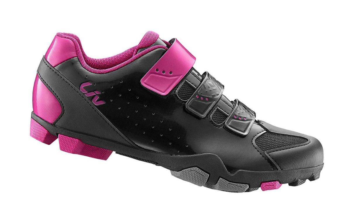 Chaussures VTT Femmes LIV Fera Noir Fushia