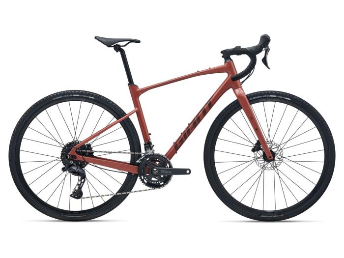 Vélo Gravel GIANT Revolt 1 Bali Bricks Cues 2x10v