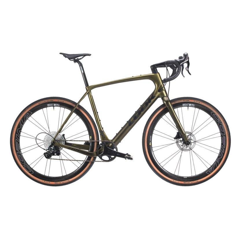 Vélo LOOK 765 Gravel RS Metallic Hope Green Satin Ekar 1x13
