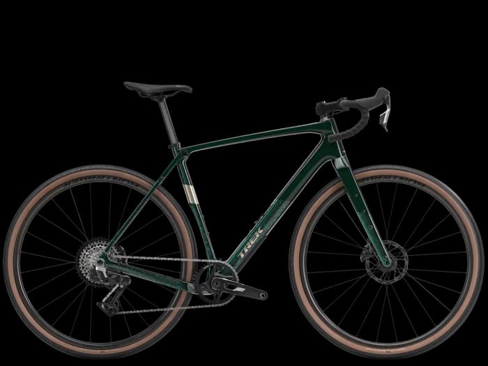 Vélo gravel carbone TREK Checkpoint SL 6 AXS 3e gén. Dark Green/Ivy Smoke Splatter