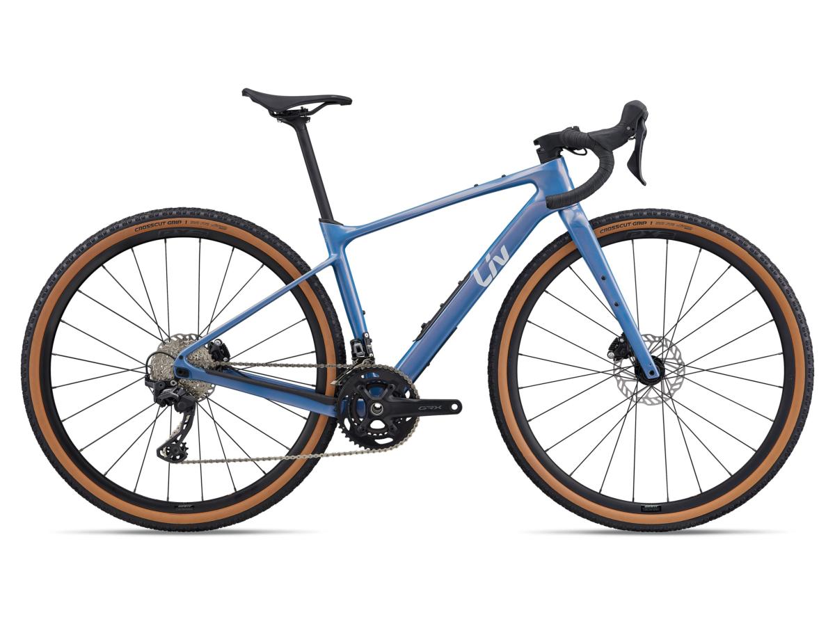 Vélo gravel femmes LIV Devote Advanced 2 Lunar Eclipse GRX 2x12v