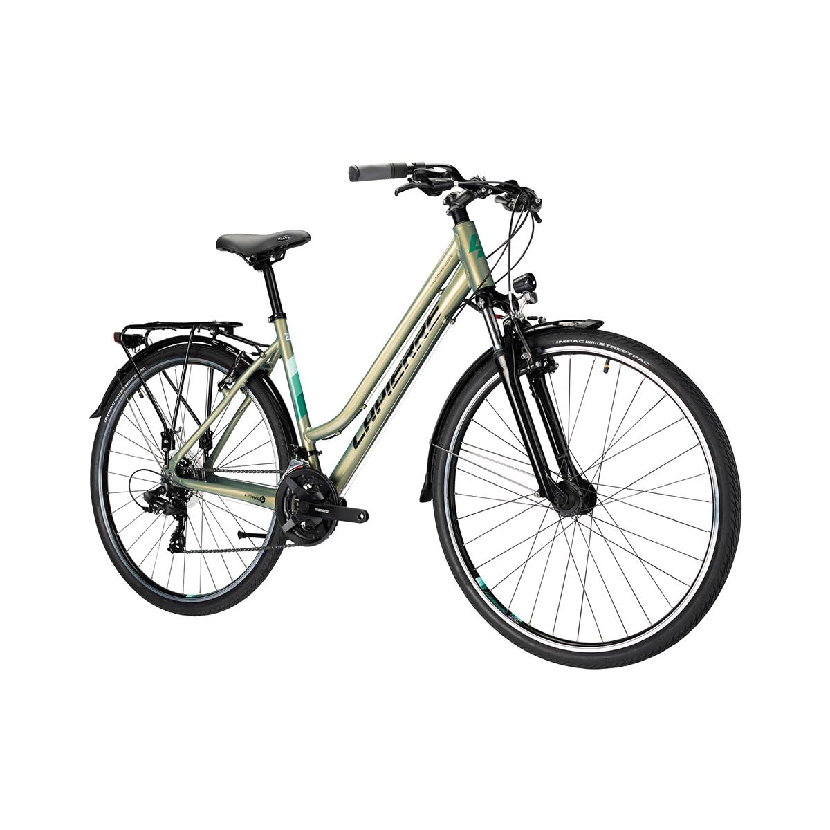 VTC Femme LAPIERRE Trekking 200 W (2020) pas cher Intercycle