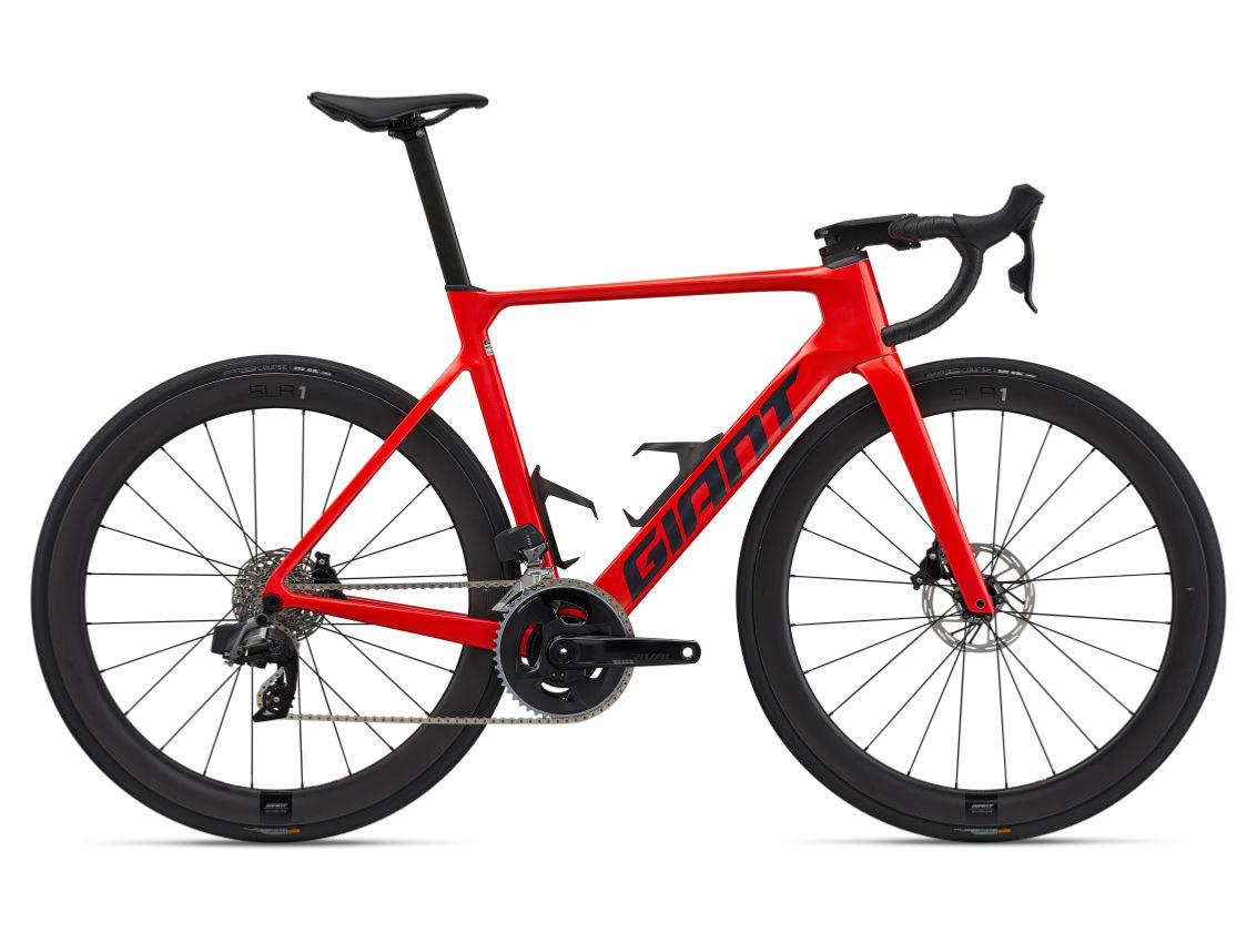 Vélo GIANT Propel Advanced Pro 1 Disc Rouge SRAM Rival AXS