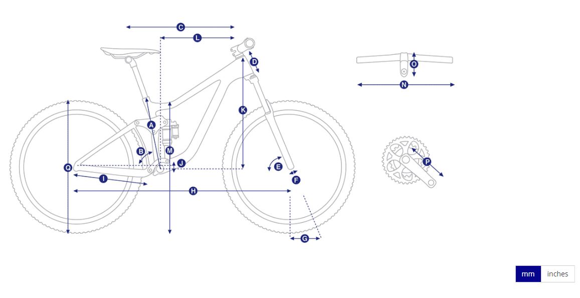 Schma VTT lectrique GIANT Talon E+ 3 29 Bleu Cendr